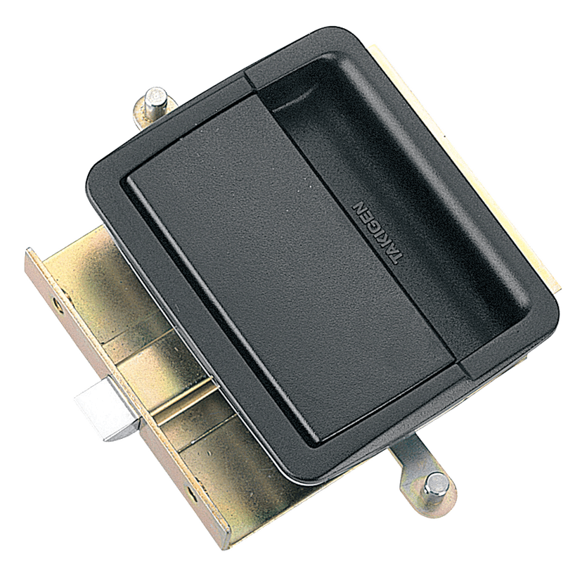 AP-151R-A-1-2-Black ラッチ式平面ハンドル（三方締）