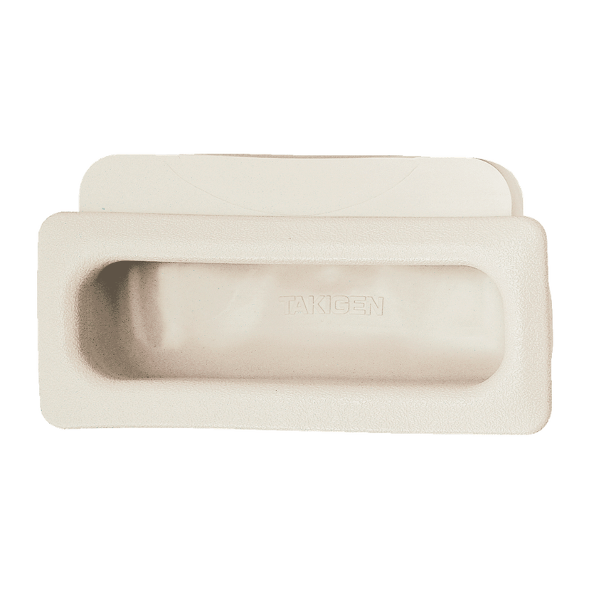 A-166-0-Ivory ビニール埋込み取手