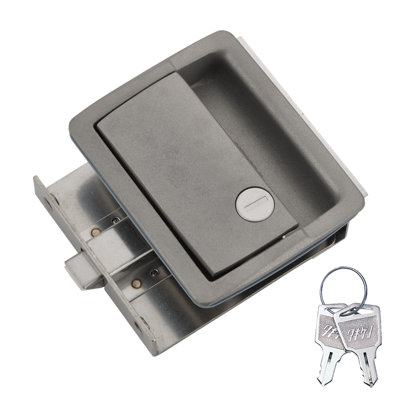A-1151R-2-1 ステンレス ラッチ式平面ハンドル