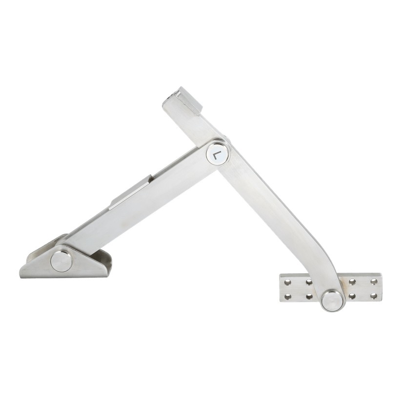 B-1456-2-L ステンレス 超重量扉用厚口ステー