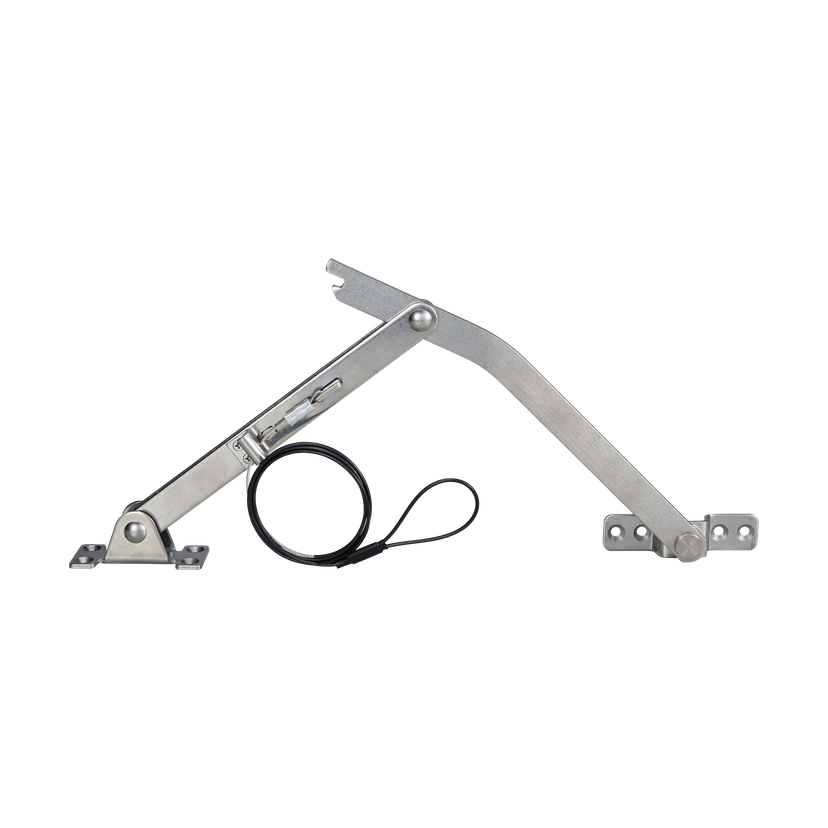 B-1450-W-0-L ステンレス ストッパー付重量扉用ステー