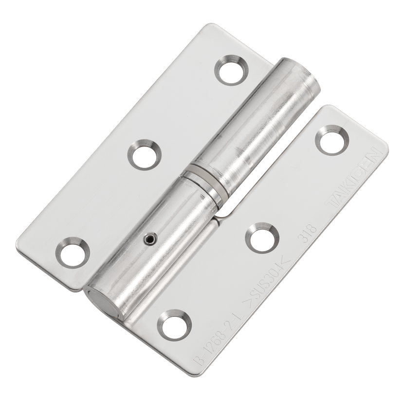 B-1268-2-L ステンレス 低発塵抜差ヒンジ