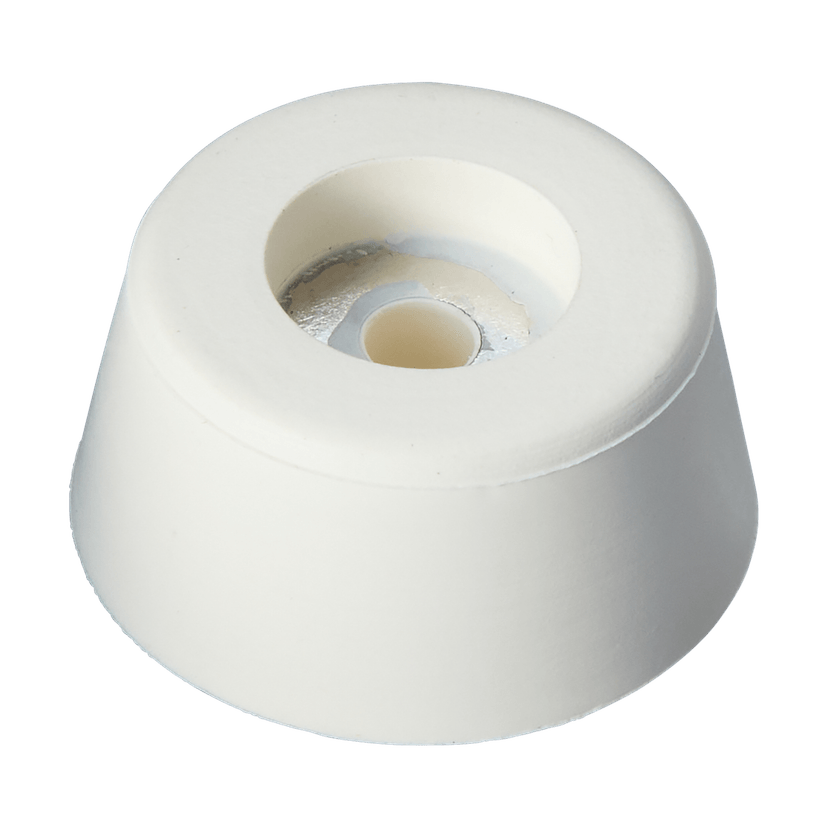 C-30-RK-3215-EP-UL-Ivory 難燃性ゴム脚（ステンレスワッシャー入）