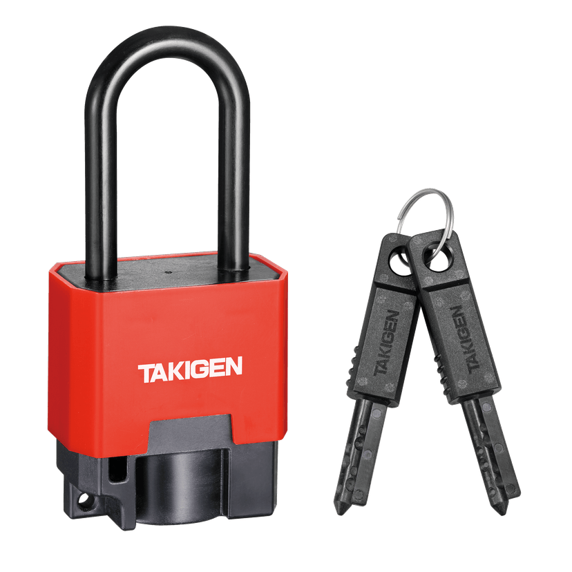CP-659X-40-ML-Red（鍵違い） 樹脂製南京錠