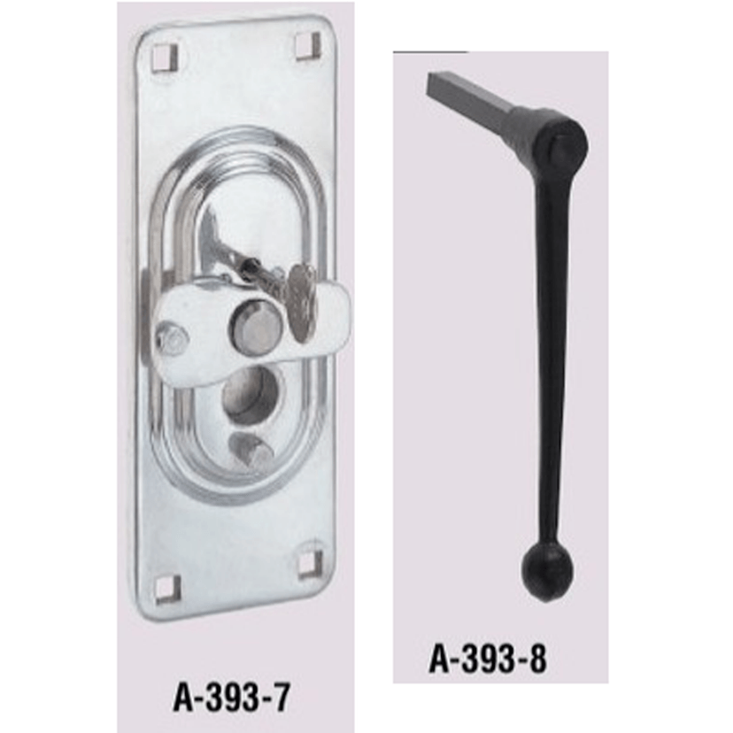 A-393-7/A-393-8 面付ラッチ＆強力締付クレモン錠用オプション品