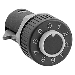 CP-296 プラスチックダイヤル錠