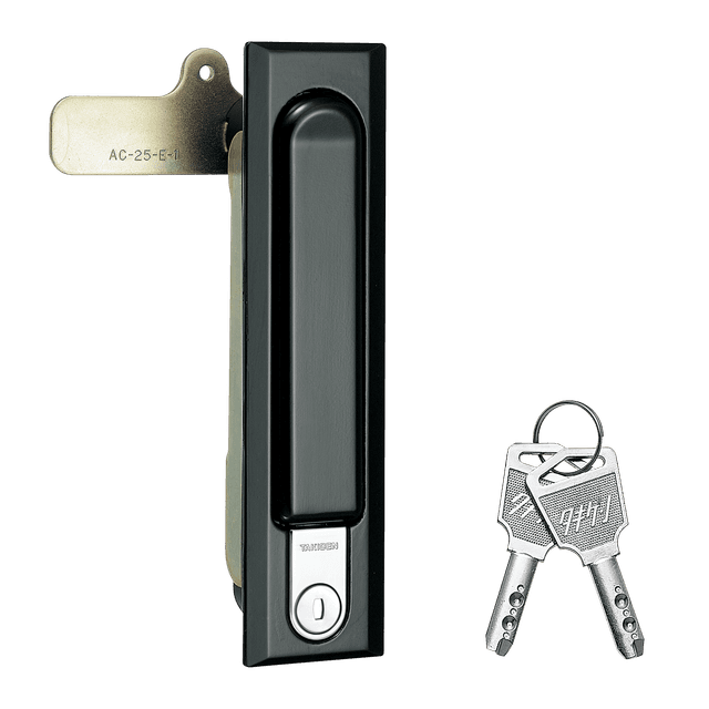 A-480-A-1 オートロック平面ハンドル（シリンダー錠タイプ）