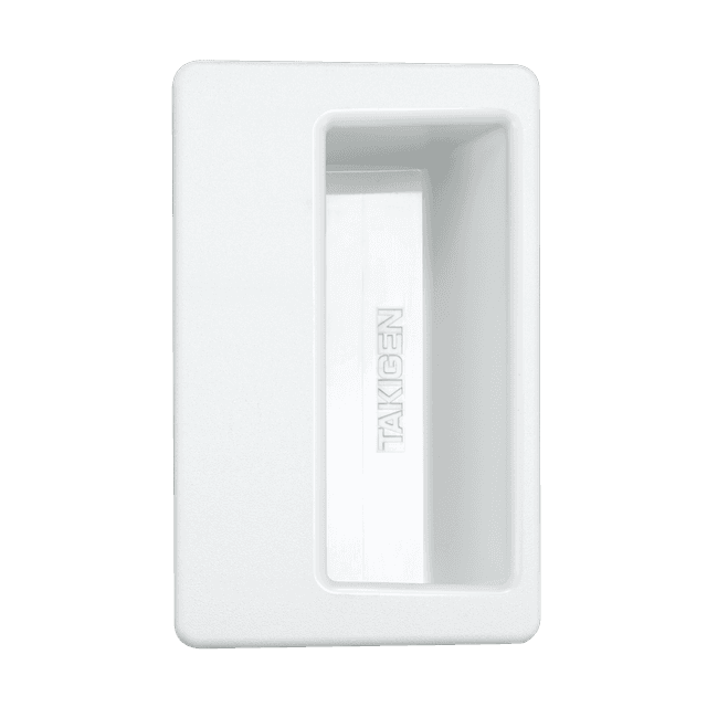 AP-191N-1-1-White プラスチック埋込み取手