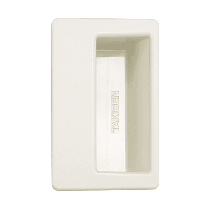 AP-191N-1-3-White プラスチック埋込み取手