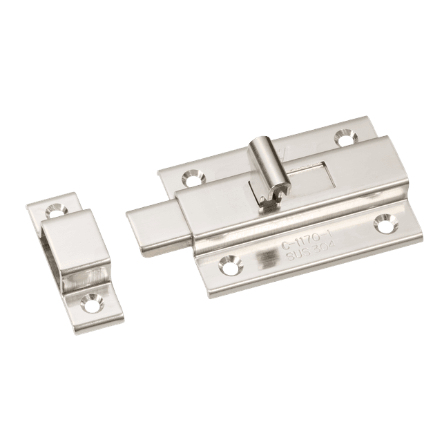 C-1170-1 ステンレス 表付用角ラッチ