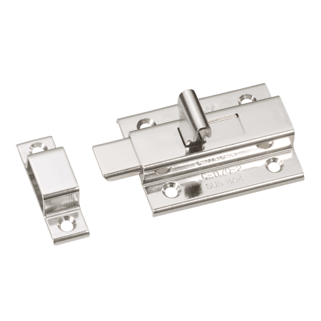 C-1170-2 ステンレス 表付用角ラッチ
