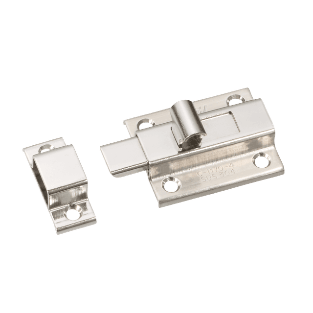 C-1170-4 ステンレス 表付用角ラッチ