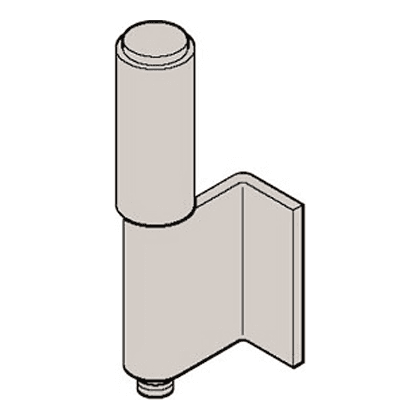B-1523 ステンレス Ｌ型裏蝶番（２管）