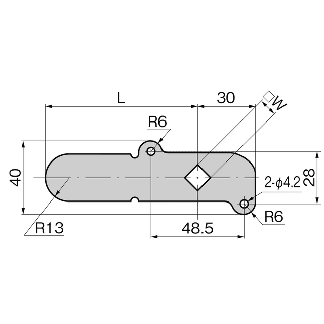 AC-25-S-1 28mmストローク用止め金