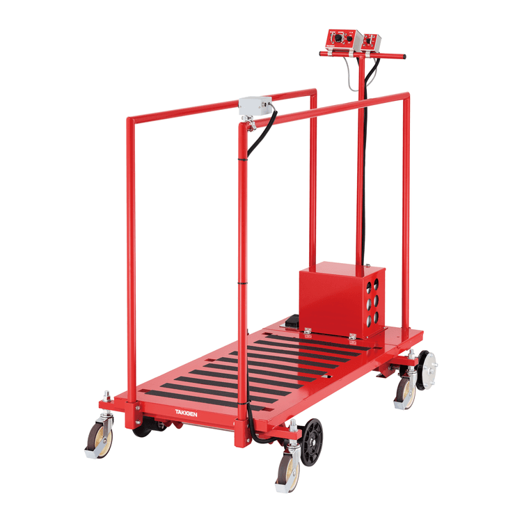 K-642-T 温湯管レール用電動低所作業車