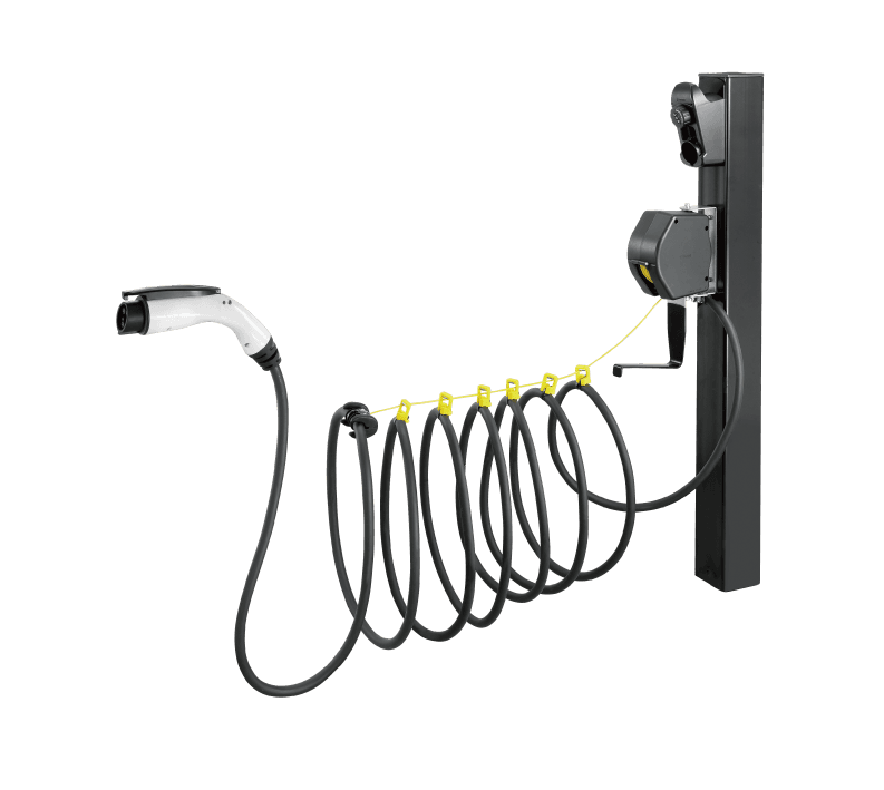 普通充電器用EVケーブルワイヤーリール