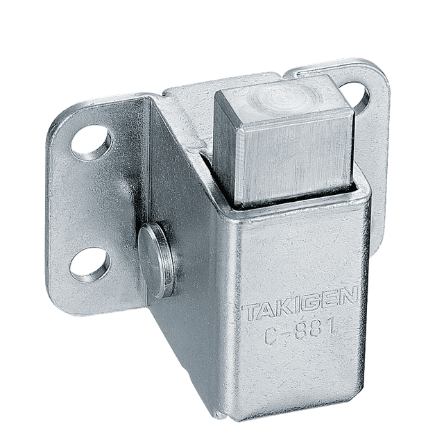 C-881 プッシュ式角ラッチ