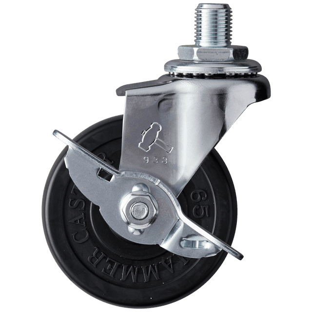 K-415A-65-R ねじ足自在キャスター