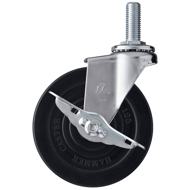 K-415EA-125-R 長ねじ自在キャスター