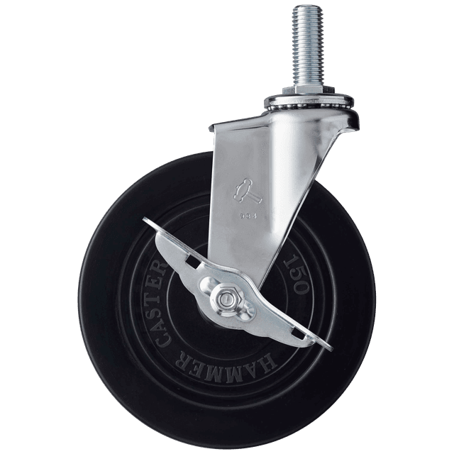 K-415EA-150-R 長ねじ自在キャスター