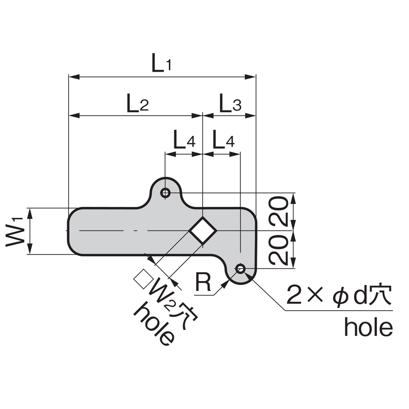 AC-1025-E-11 ステンレス 止め金