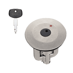 EXロックシリンダー錠付鉄蓋ロック