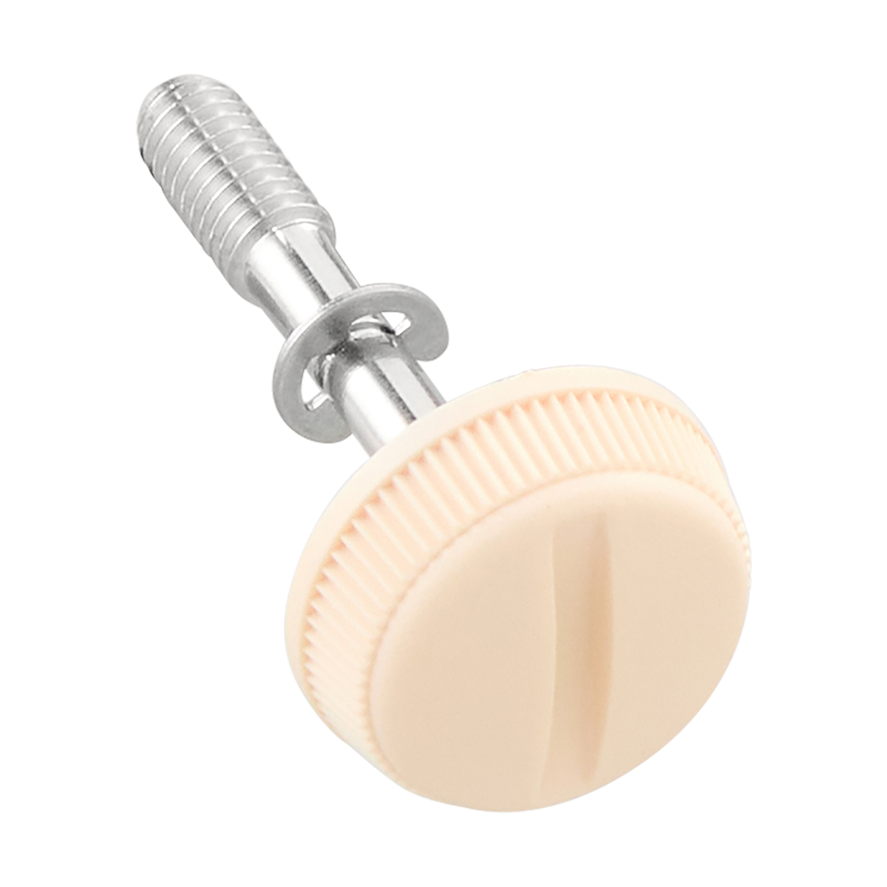 AP-176-10-Ivory 足長ローレットつまみ | TAKIGEN | タキゲン製造株式会社