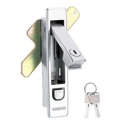 A-260-A-1-1 押ボタン付平面ハンドル | TAKIGEN | タキゲン製造株式会社