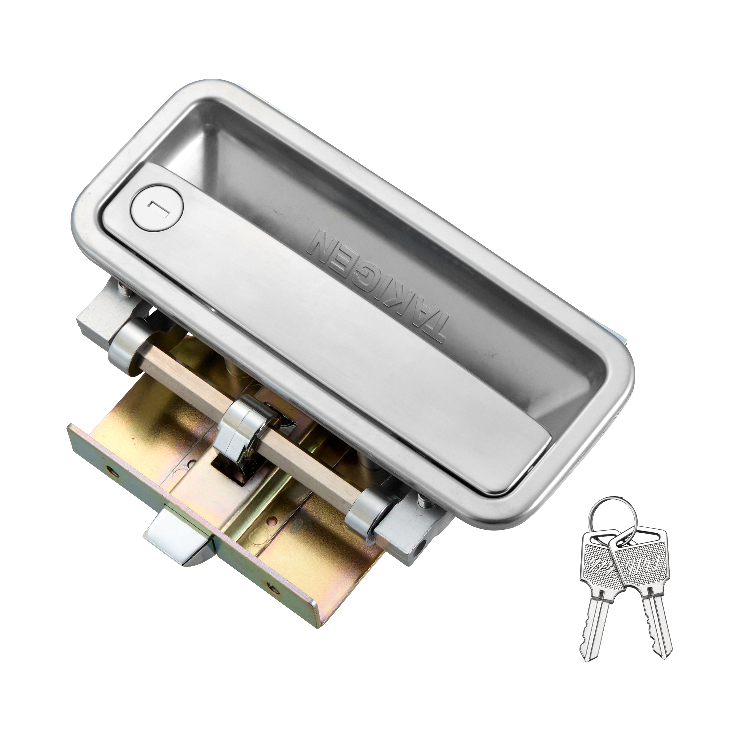 A-510-2-1-R ラッチ式平面ハンドル | TAKIGEN | タキゲン製造株式会社