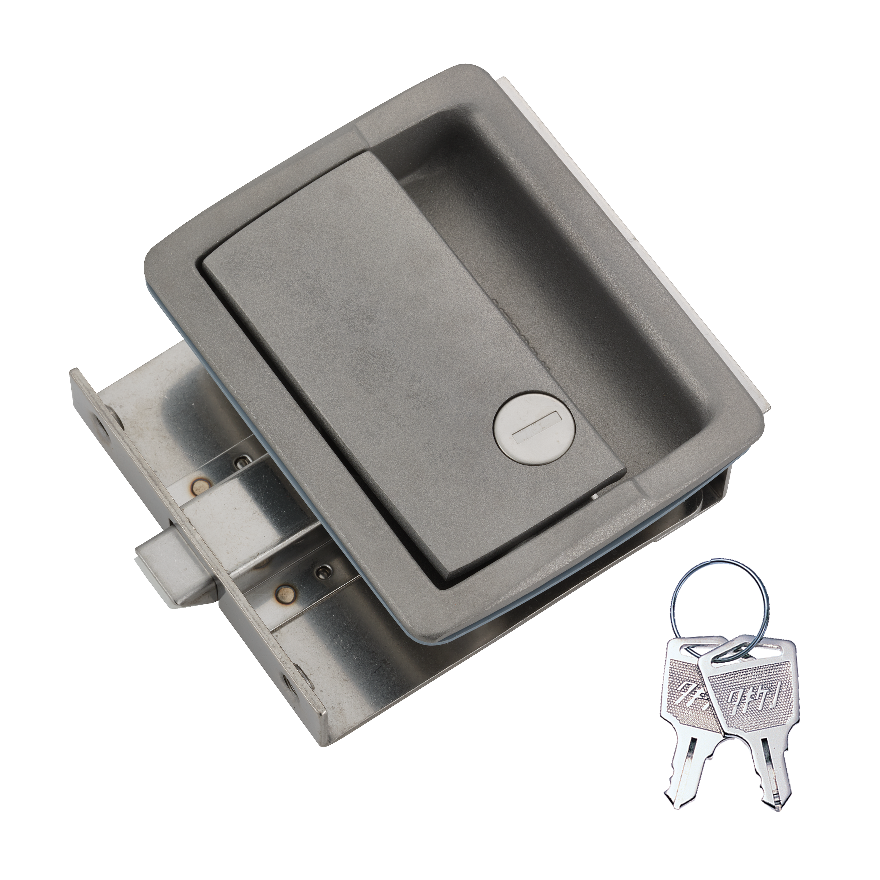 A-1151R-2-1 ステンレス ラッチ式平面ハンドル | TAKIGEN | タキゲン