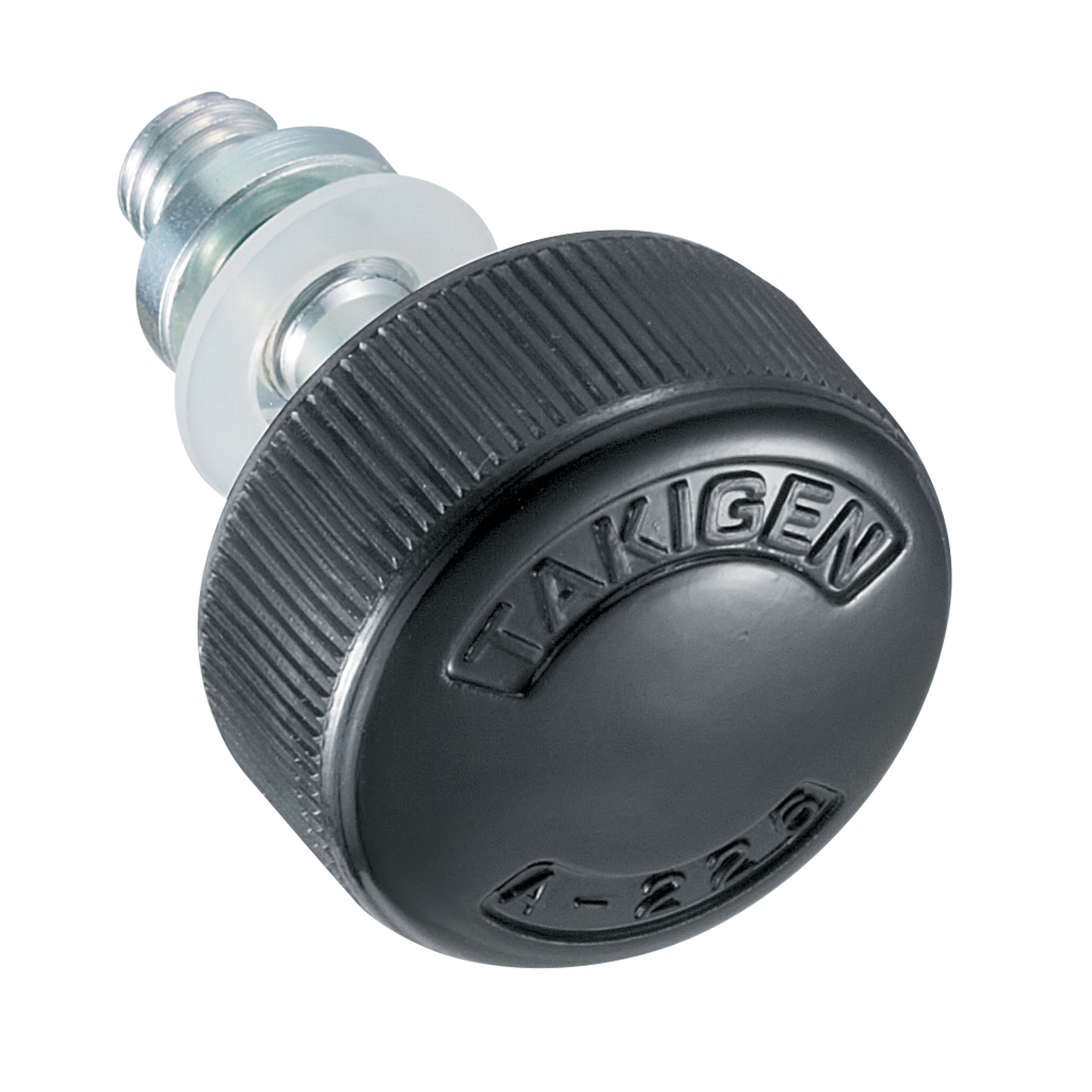A-226-4-Black 大型ローレットつまみ | TAKIGEN | タキゲン製造 A-226-4-Black 大型ローレットつまみ | TAKIGEN | タキゲン製造