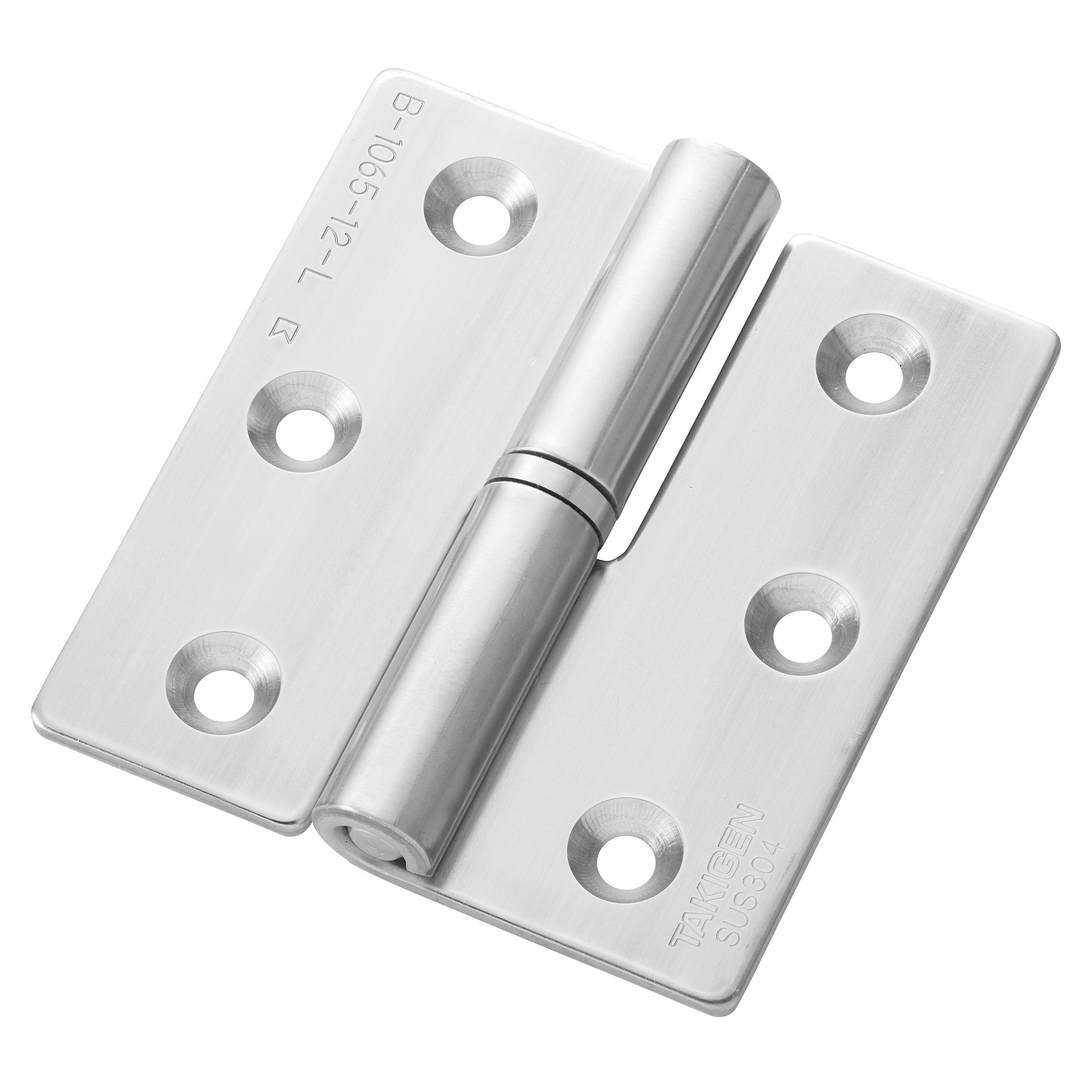 B-1065-12-L ステンレス 重量用抜差蝶番 | TAKIGEN | タキゲン製造株式会社