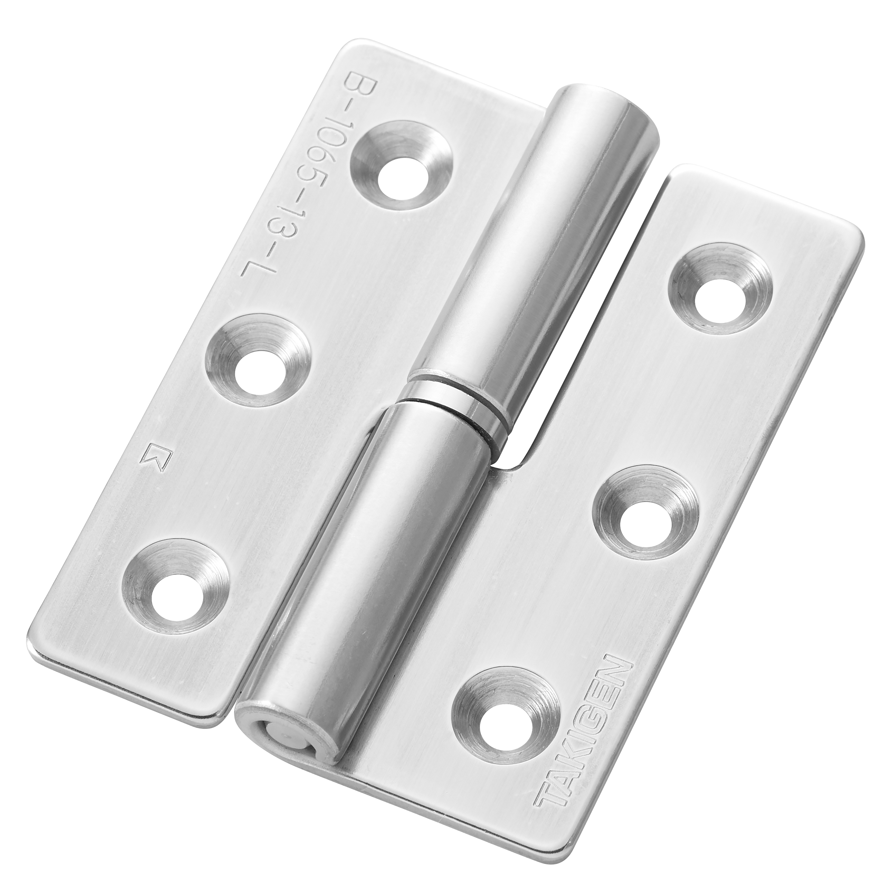 B-1065-13-L ステンレス 重量用抜差蝶番 | TAKIGEN | タキゲン製造株式会社