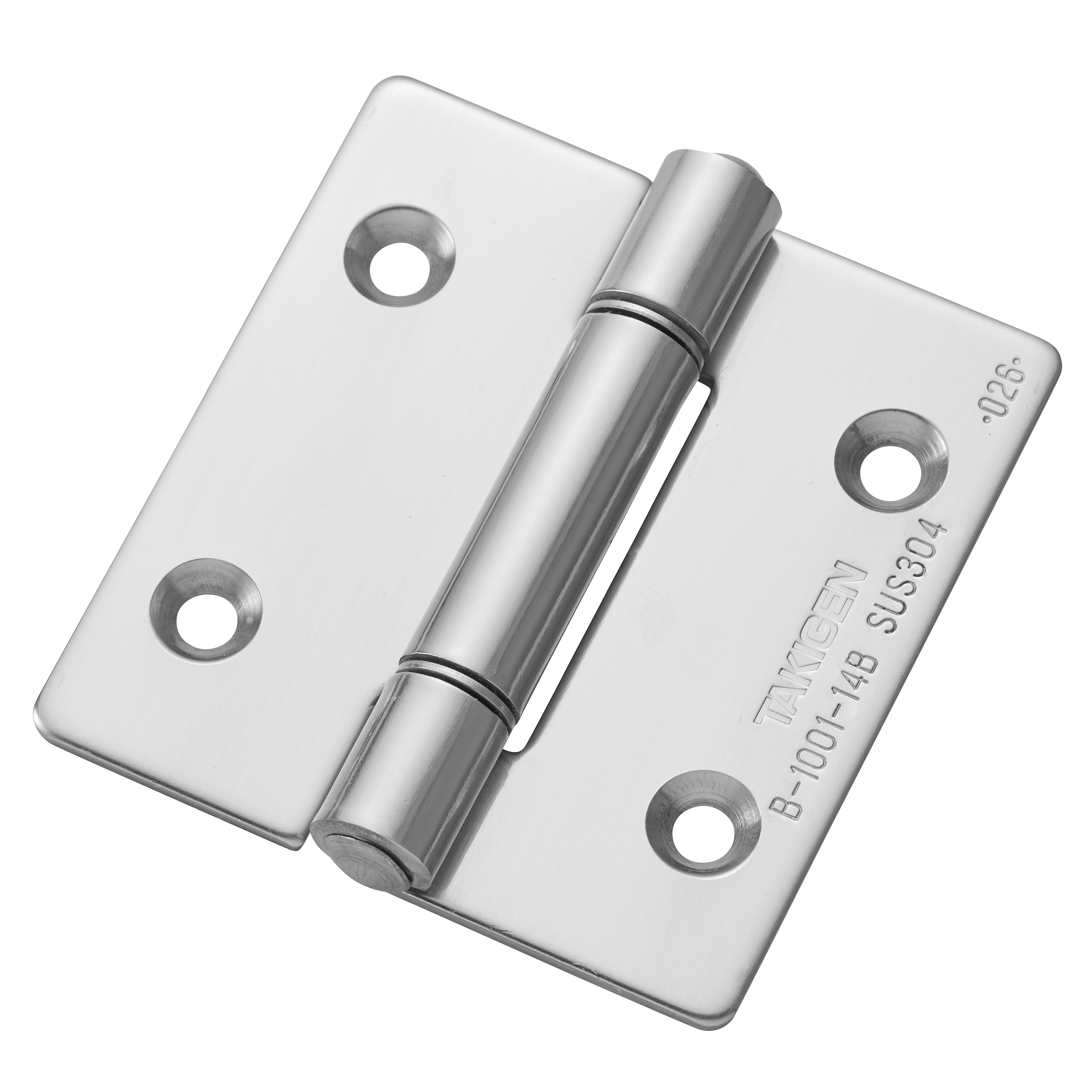 B-1001-14B ステンレス 重量用平型蝶番 | TAKIGEN | タキゲン製造株式会社
