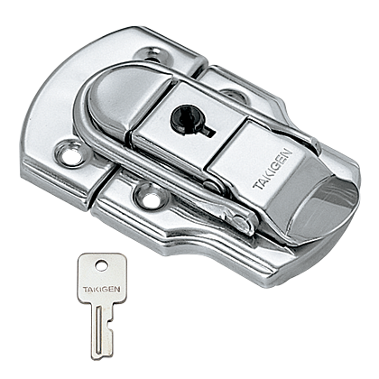 C-1013 ステンレス 鍵付パチン錠 | TAKIGEN | タキゲン製造株式会社