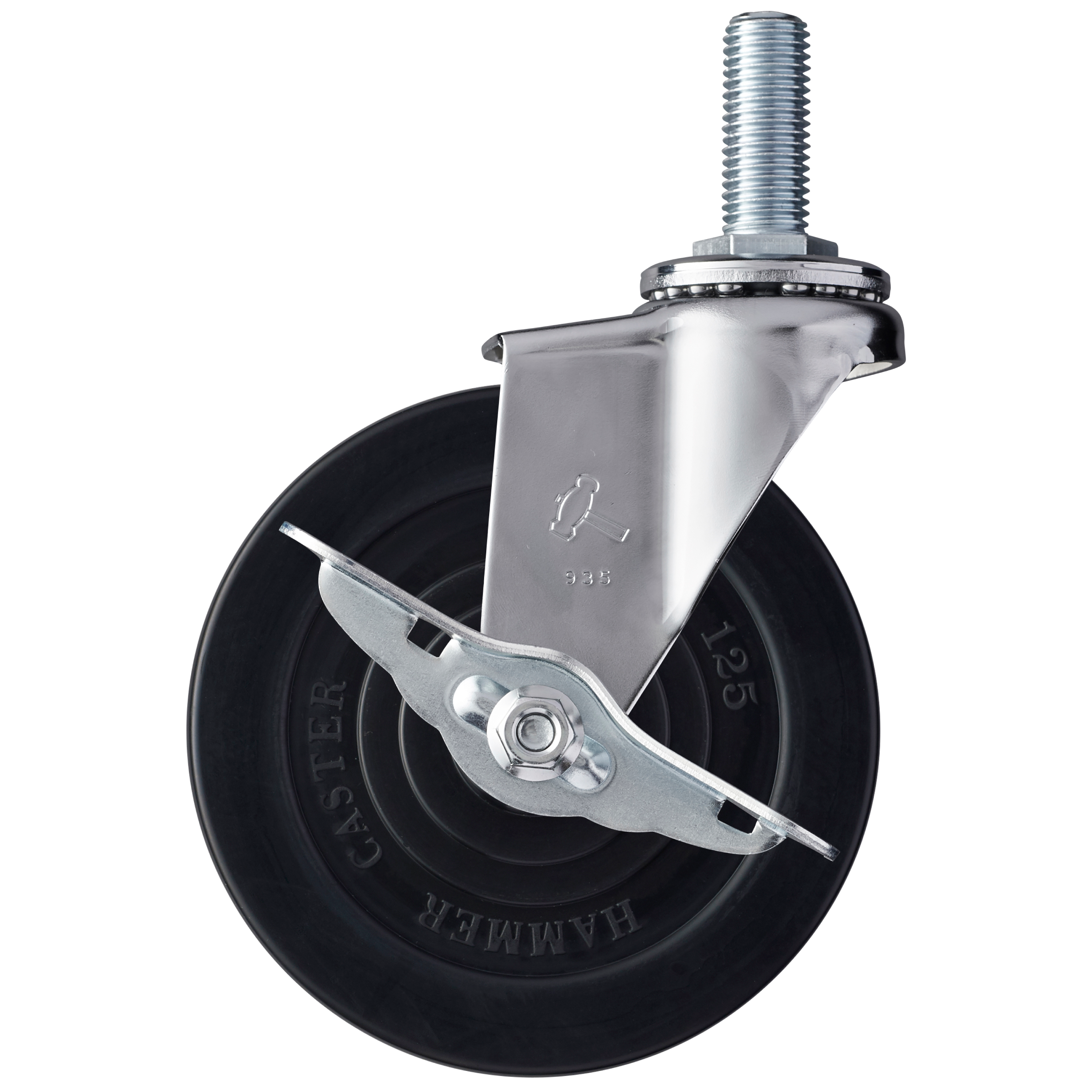 K-415EA-125-R 長ねじ自在キャスター | TAKIGEN | タキゲン製造株式会社