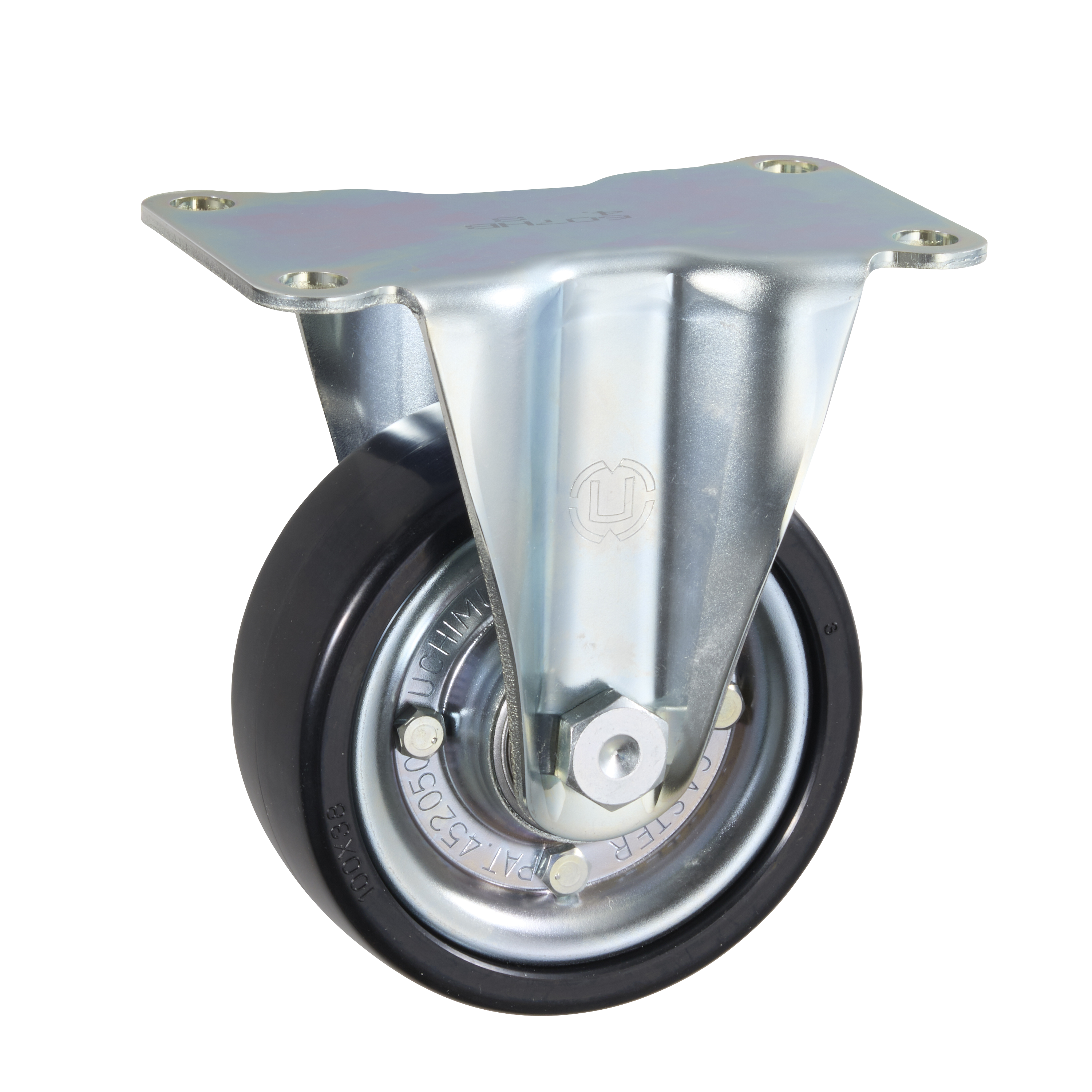 K-600HB-100-R 重量用固定キャスター | TAKIGEN | タキゲン製造株式会社