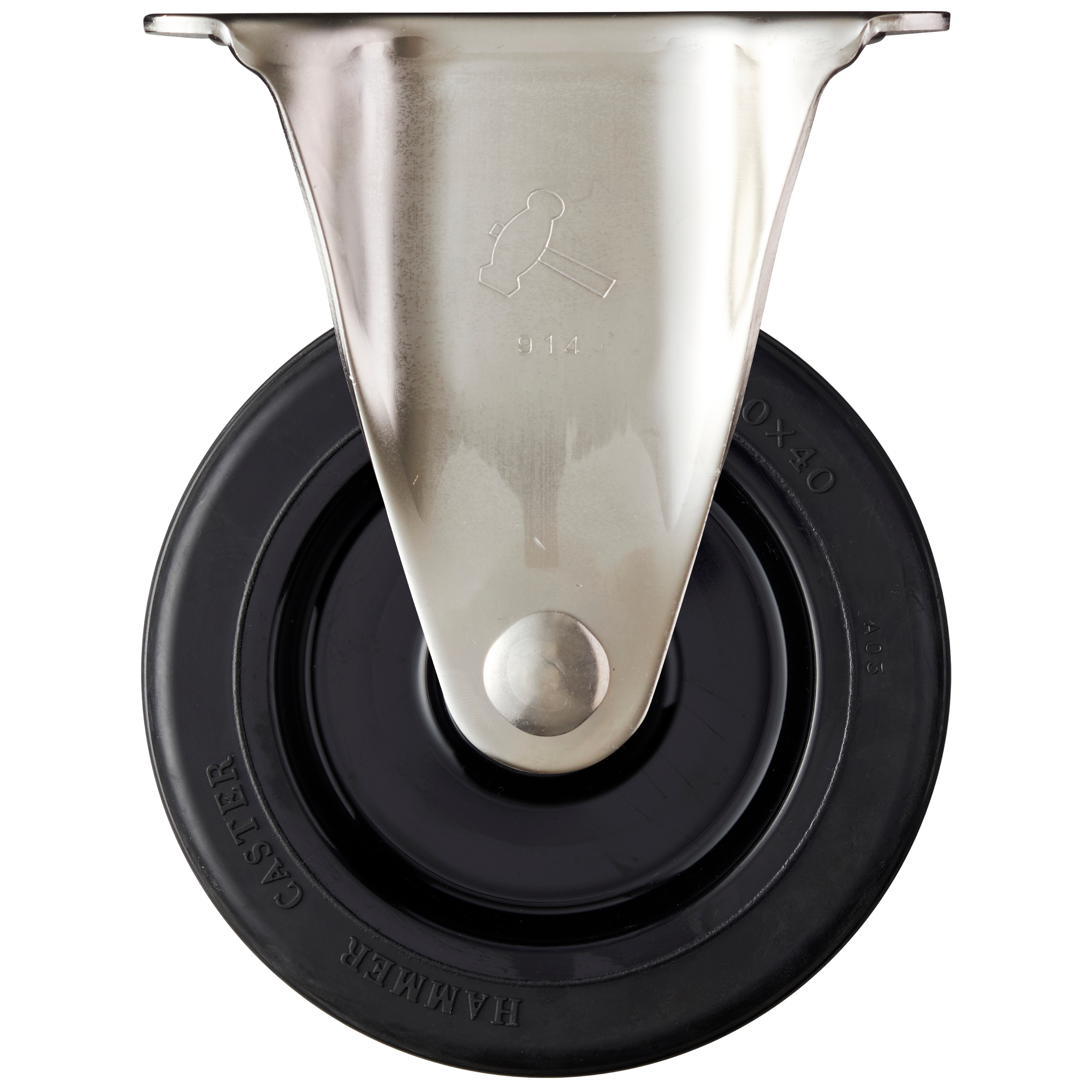 K-1320SR-150-R ステンレス 固定キャスター | TAKIGEN