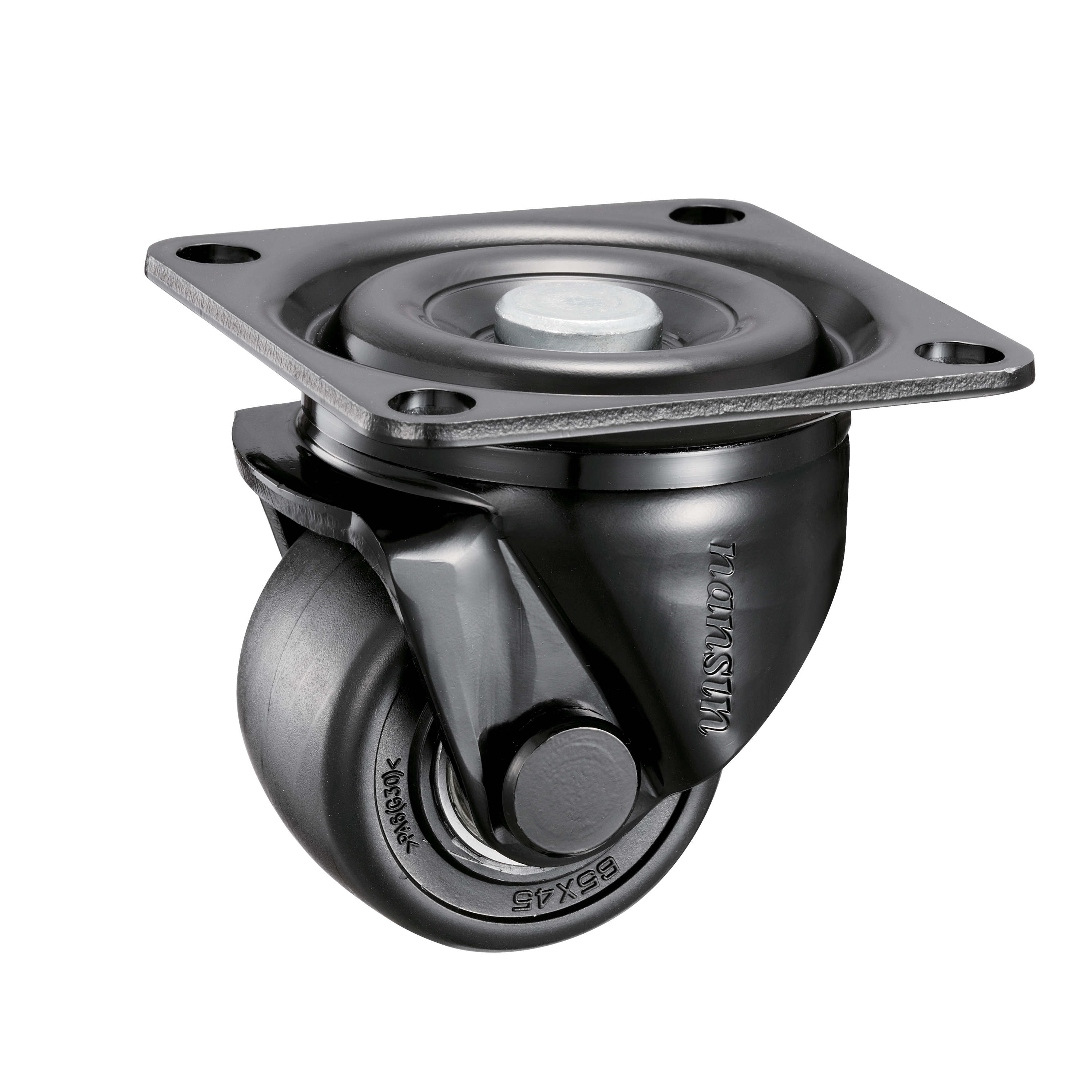 K-610J-65-N 低床超重量用自在キャスター | TAKIGEN | タキゲン製造